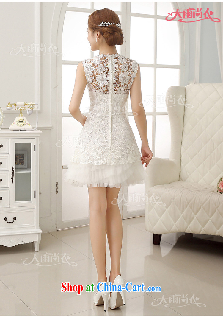 Rain is still Yi marriages 2015 new wedding dress dresses sexy lace inserts drill shoulders a yarn with short skirts dresses Princess LF 197 white XXL pictures, price, brand platters! Elections are good character, the national distribution, so why buy now enjoy more preferential! Health