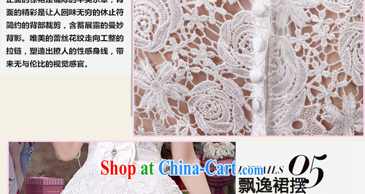 Honey, bride 2015 new white short wedding dresses bridesmaid clothing lace Princess Korean betrothal small dress the annual white dresses XXL pictures, price, brand platters! Elections are good character, the national distribution, so why buy now enjoy more preferential! Health