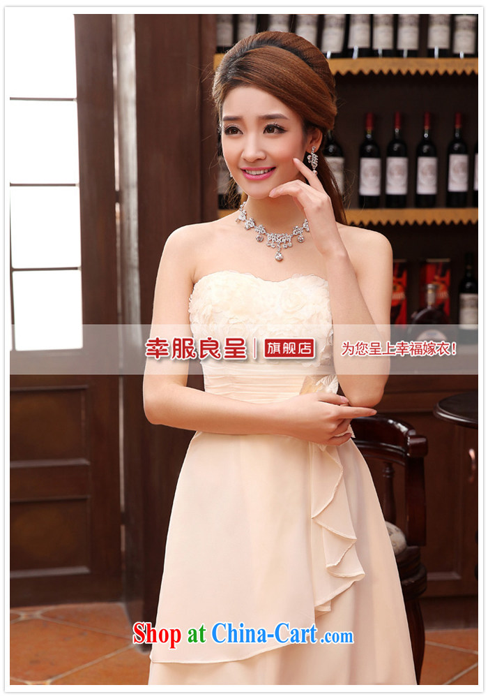 A good service is 2015 new bride bridesmaid short wedding dresses wedding dresses small dress uniform toast 2 XL pictures, price, brand platters! Elections are good character, the national distribution, so why buy now enjoy more preferential! Health