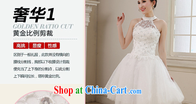 Honey, bride 2015 new bride bridesmaid marriage serving toast wedding dress short, marriage and late mount too small dress white XXL pictures, price, brand platters! Elections are good character, the national distribution, so why buy now enjoy more preferential! Health