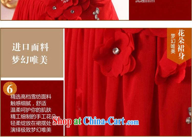 Early spread new marriages bows long dress elegant single shoulder red dress banquet evening dress red XXL pictures, price, brand platters! Elections are good character, the national distribution, so why buy now enjoy more preferential! Health