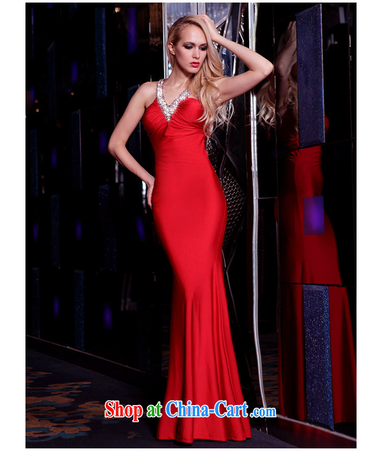 The Chronicles of Narnia 2015 New Evening Dress long skirt upscale banqueting cultivating V collar dress wedding bridesmaid dress dress black L pictures, price, brand platters! Elections are good character, the national distribution, so why buy now enjoy more preferential! Health