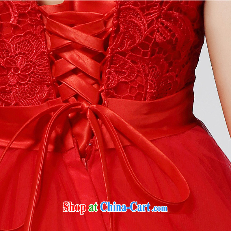 The Chronicles of Narnia 2015 New red bow tie small dress lace sexy Princess bridesmaid dress dress pink N 14 - 31,405 M, the Chronicles of Narnia, narnia), online shopping