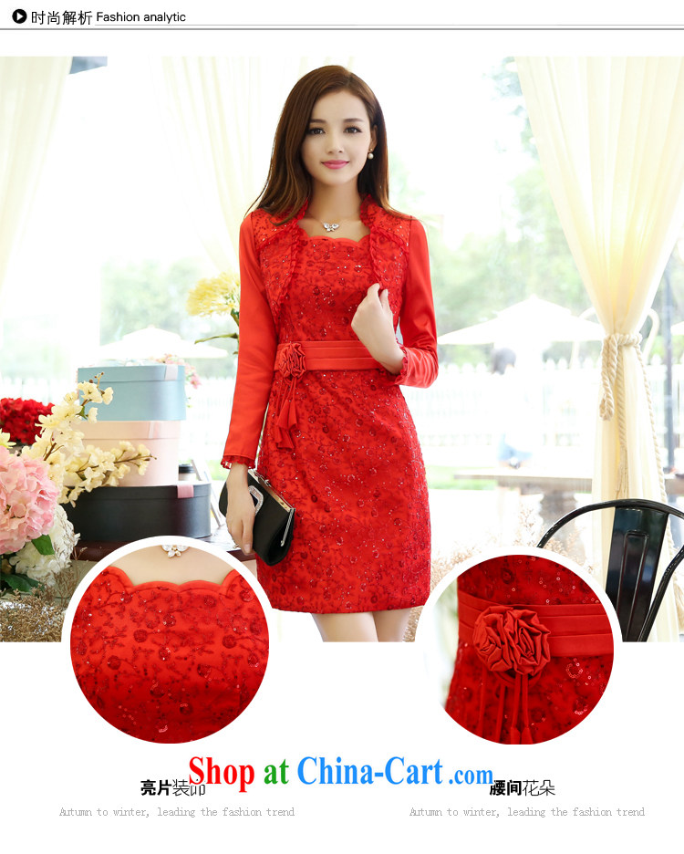 Stylish 1000 2015 addressing new large red the marriage toast small dress bridal back door XL thick MM dresses S 609,959 red XXXL pictures, price, brand platters! Elections are good character, the national distribution, so why buy now enjoy more preferential! Health