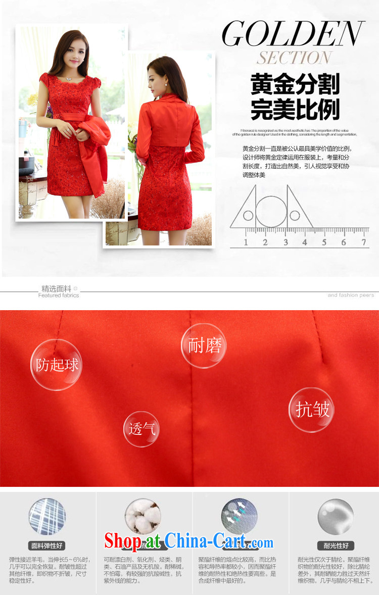 Stylish 1000 2015 addressing new large red the marriage toast small dress bridal back door XL thick MM dresses S 609,959 red XXXL pictures, price, brand platters! Elections are good character, the national distribution, so why buy now enjoy more preferential! Health