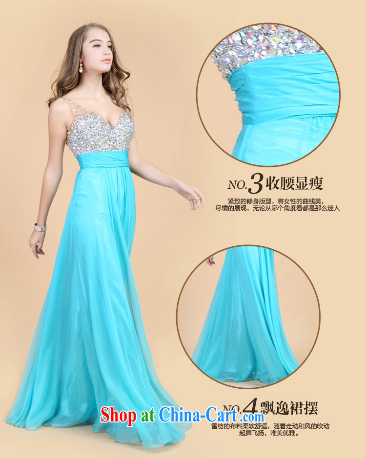 The Chronicles of Narnia 2015 Deep v parquet drill fashion long dress New Year Toastmaster of the model show Evening Dress green N 14 - 61,301 XXL pictures, price, brand platters! Elections are good character, the national distribution, so why buy now enjoy more preferential! Health