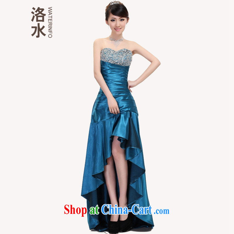 The 2014 new autumn bride toast wedding dress back doors of Mary Magdalene sense chest graphics thin, the short, long, banquet show the dress red XXL, water, shopping on the Internet