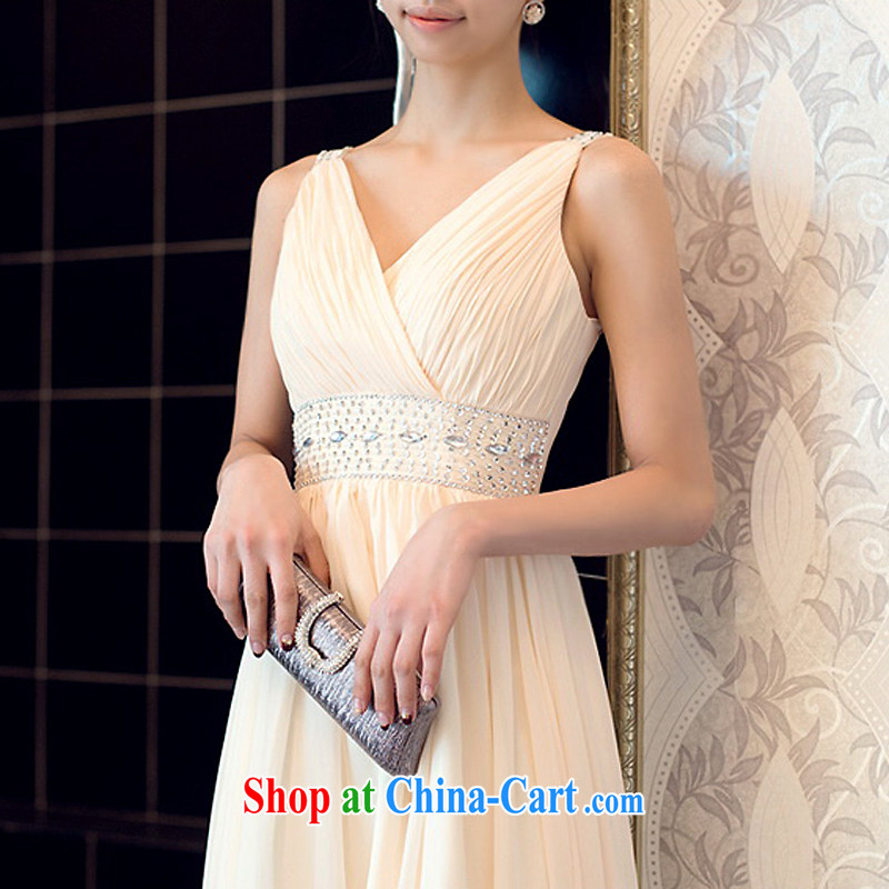 LAURELMARY sponsors the 2015 new Korean style cross-back exposed waist high snow-woven with bridal Evening Dress white XL (chest 95 waist 79, sponsors, and shopping on the Internet