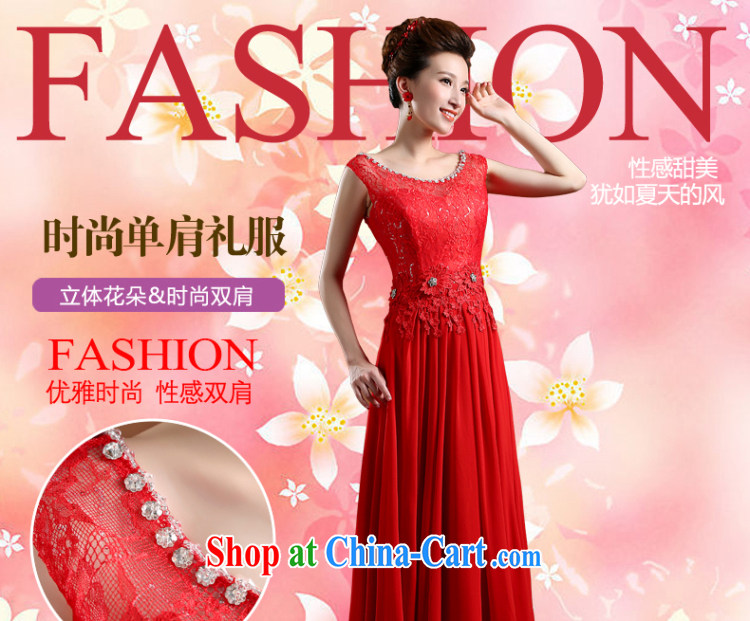 Wei Qi 2015 summer new bridal red bows service fall to his shoulders U collar inserts drill bridal wedding dress party performance service graduated from shooting red custom plus $30 pictures, price, brand platters! Elections are good character, the national distribution, so why buy now enjoy more preferential! Health