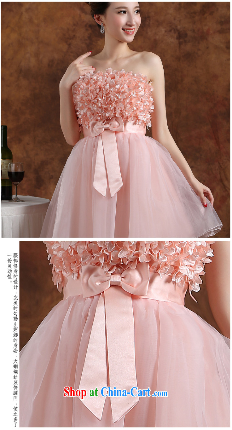 Wei Qi toast serving bridesmaid Service Bridal wedding pink dress Evening Dress dress bridesmaid mission short bridesmaid performances with small dress summer pink S pictures, price, brand platters! Elections are good character, the national distribution, so why buy now enjoy more preferential! Health