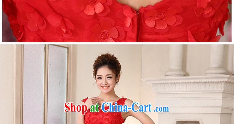 Honey, bride wedding dresses 2015 new, small dress female shaggy dress bride wedding toast serving short V for the wedding banquet red XXL pictures, price, brand platters! Elections are good character, the national distribution, so why buy now enjoy more preferential! Health