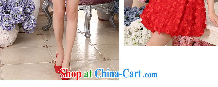 Honey, bride wedding dresses 2015 new, small dress female shaggy dress bride wedding toast serving short V for the wedding banquet red XXL pictures, price, brand platters! Elections are good character, the national distribution, so why buy now enjoy more preferential! Health