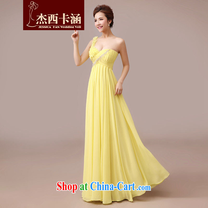 Jessica covers wedding dresses 2014 New red night ceremony Korean marriages served toast flowers 5069 blue L, Jessica (jessica han), shopping on the Internet