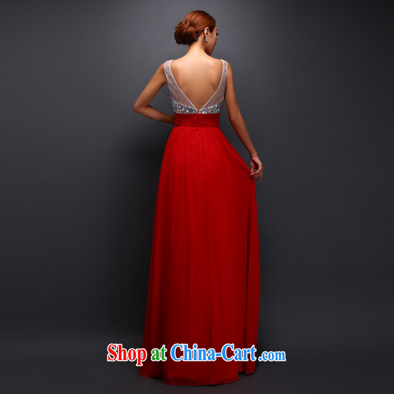 Love Life wedding dresses new V for MMS drilling a Field shoulder bridal toast serving stylish beauty red XXL, love life, and shopping on the Internet