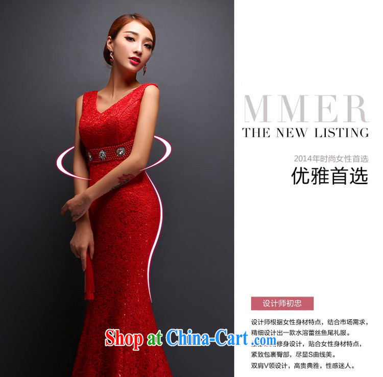 Love Life 2015 deep waters V soluble lace a Field shoulder new wedding dresses bridal toast clothing bridesmaid clothing red XXL pictures, price, brand platters! Elections are good character, the national distribution, so why buy now enjoy more preferential! Health