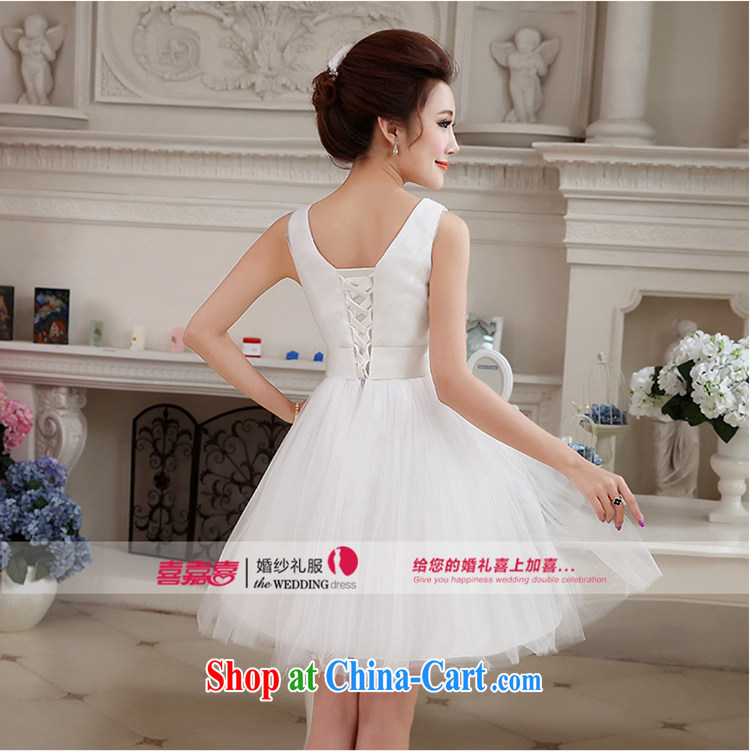 Hi Ka-hi 2014 summer new short shoulders small dress bridesmaid dress bow tie lace skirt with NF 25 yellow S pictures, price, brand platters! Elections are good character, the national distribution, so why buy now enjoy more preferential! Health