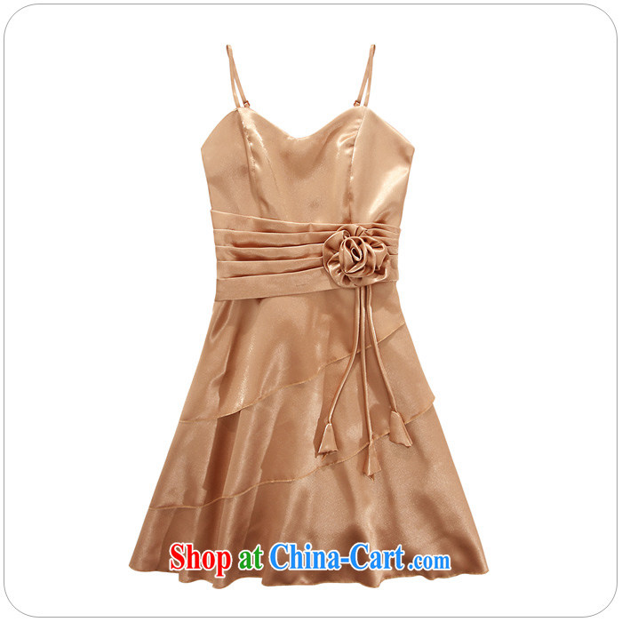 An Philippines and the United States the package-mm thick strap with high waist sexy V collar with kidney layers the warranty A Field dress is evening gown bridesmaid sister dresses champagne color XXXL pictures, price, brand platters! Elections are good character, the national distribution, so why buy now enjoy more preferential! Health