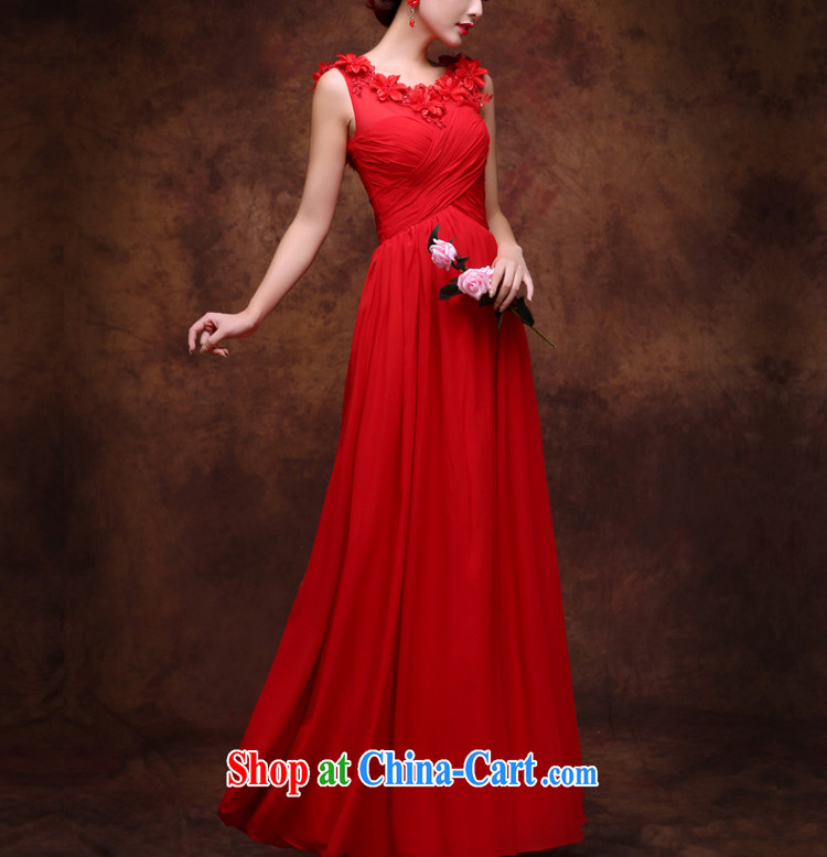 Qi wei bridal dresses summer 2015 New red long evening dress Evening Dress wedding toast serving pregnant women the code strap shoulders dress dress red L pictures, price, brand platters! Elections are good character, the national distribution, so why buy now enjoy more preferential! Health