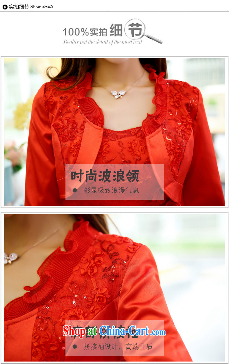 Appeals to appeal to 2014 bridal toasting two piece long-sleeved red boxed wedding dress new brides with wedding red M pictures, price, brand platters! Elections are good character, the national distribution, so why buy now enjoy more preferential! Health