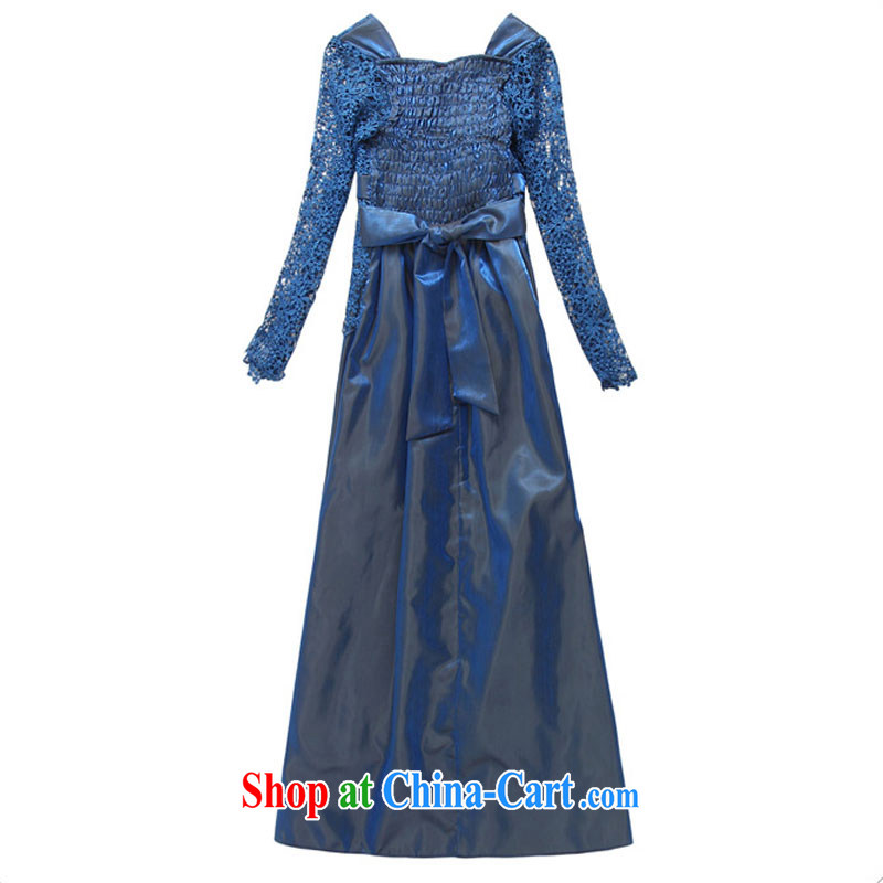JK 2. YY wind in Europe and hosted Evening Dress dress long-sleeved lace Openwork large yards, annual evening dress dresses purple XL 3 175 recommendations about Jack, JK 2. YY, shopping on the Internet