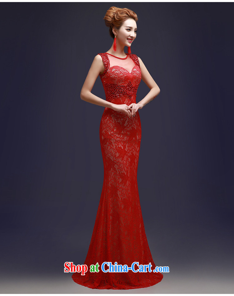 7-Color 7 tone, Evening Dress new 2015 long moderator clothing beauty company annual meeting Korean banquet party stylish L 018 black M pictures, price, brand platters! Elections are good character, the national distribution, so why buy now enjoy more preferential! Health