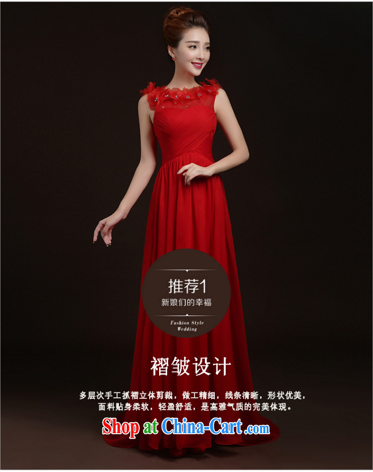 Ting Beverly 2015 new spring and summer red married women toast serving double-shoulder lace beauty bare chest tail stylish dress Evening Dress red L pictures, price, brand platters! Elections are good character, the national distribution, so why buy now enjoy more preferential! Health