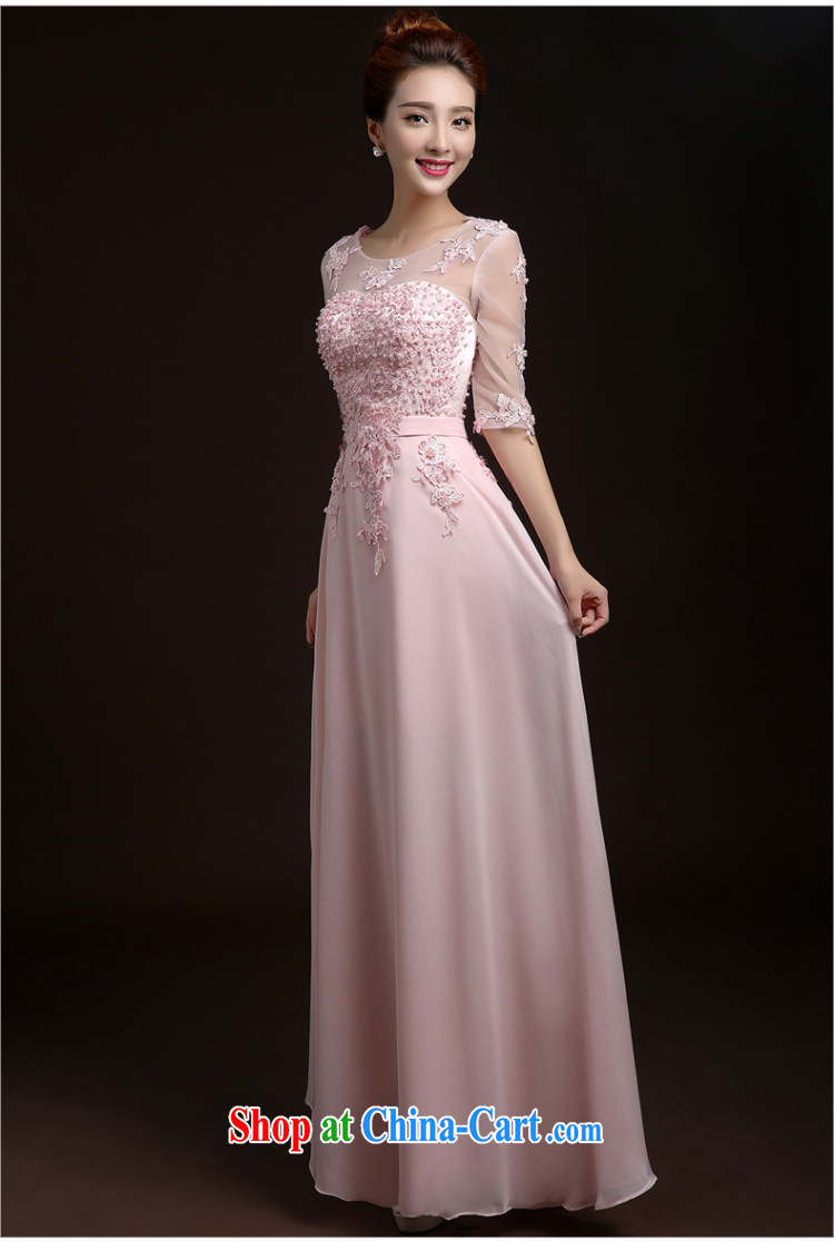 Ting Beverly 2015 New Evening Dress wedding toast serving summer Bridal Fashion lace beauty marriage bridesmaid's red long dress girls bridesmaid clothing pink XXL pictures, price, brand platters! Elections are good character, the national distribution, so why buy now enjoy more preferential! Health