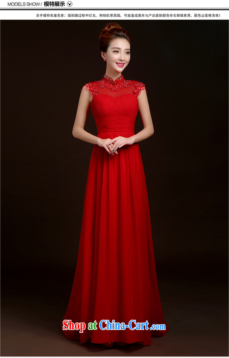 Ting Beverly pregnant high waist dress 2015 New Spring Summer bridal Wedding Fashion toast serving red lace long dress cultivating deep red XXL pictures, price, brand platters! Elections are good character, the national distribution, so why buy now enjoy more preferential! Health