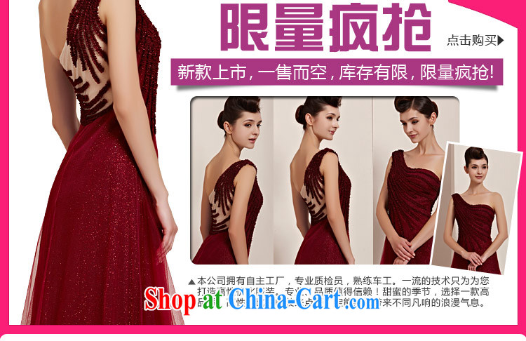 Creative Fox Tuxedo graphics thin dress Red single shoulder bridal wedding dresses wedding dress toast serving long-tail dress hospitality service 30,111 deep red XL pictures, price, brand platters! Elections are good character, the national distribution, so why buy now enjoy more preferential! Health
