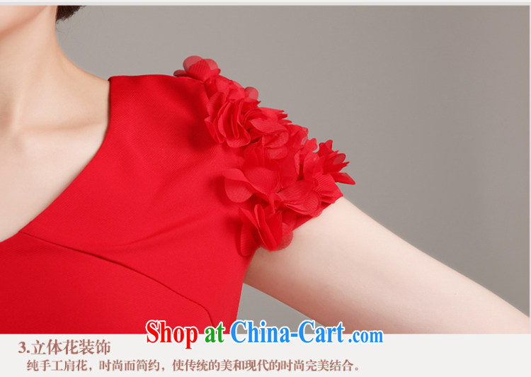 Ting Beverly wedding dresses bridesmaid dress 2015 new spring and summer red evening dress lace short marriages served toast red XXL pictures, price, brand platters! Elections are good character, the national distribution, so why buy now enjoy more preferential! Health
