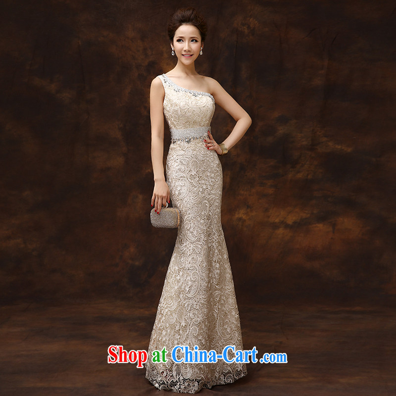 According to Ms. Carolyn Elizabeth's original single shoulder at Merlion lace Evening Dress long marriages served toast long cultivating support L dresses, according to Lin, Elizabeth, and shopping on the Internet