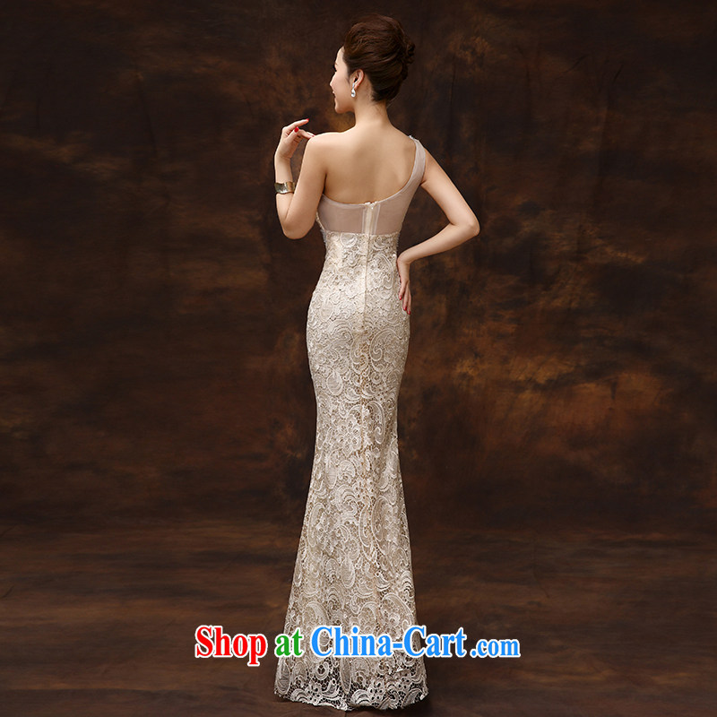 According to Ms. Carolyn Elizabeth's original single shoulder at Merlion lace Evening Dress long marriages served toast long cultivating support L dresses, according to Lin, Elizabeth, and shopping on the Internet