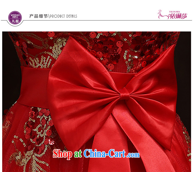 According to Lin Windsor bridal former long serving toast wedding dress Red single shoulder small dress cheongsam dress with tailored consulting service pictures, price, brand platters! Elections are good character, the national distribution, so why buy now enjoy more preferential! Health