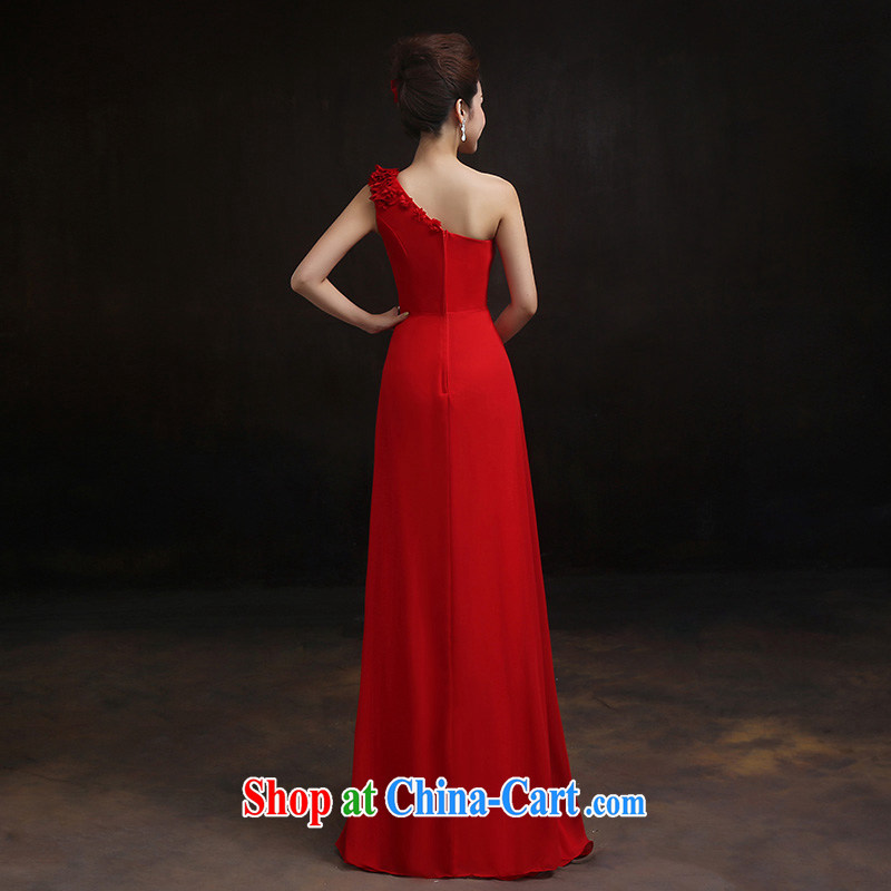 According to Ms. Carolyn Elizabeth's evening dress 2015 new wedding dress, red, shoulder-length and stylish brides with toast serving moderator tailored consulting service, according to Lin, Elizabeth, and shopping on the Internet