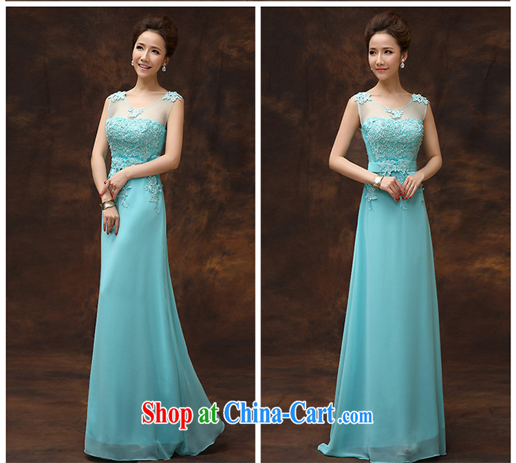 According to Lin Sha 2015 spring and summer new bridesmaid dress a Field shoulder marriages served toast long Graphics thin moderator dress S pictures, price, brand platters! Elections are good character, the national distribution, so why buy now enjoy more preferential! Health