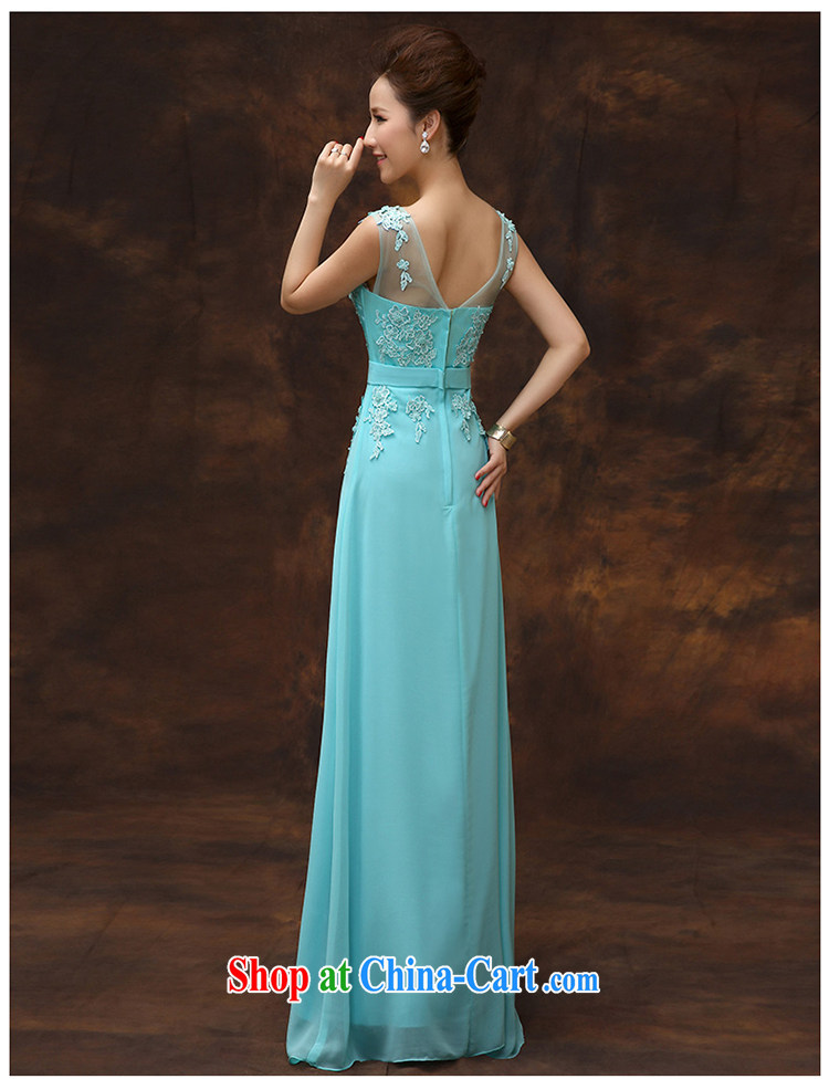According to Lin Sha 2015 spring and summer new bridesmaid dress a Field shoulder marriages served toast long Graphics thin moderator dress S pictures, price, brand platters! Elections are good character, the national distribution, so why buy now enjoy more preferential! Health