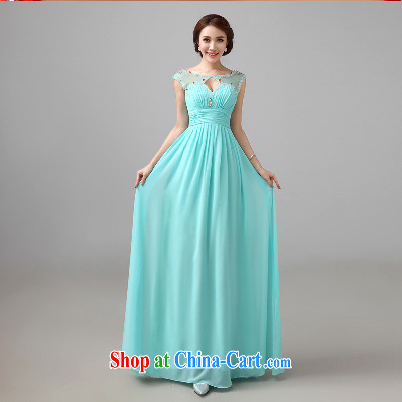 2015 spring and summer new bridesmaid dress a Field shoulder marriages served toast long Graphics thin moderator dress tailored advisory service
