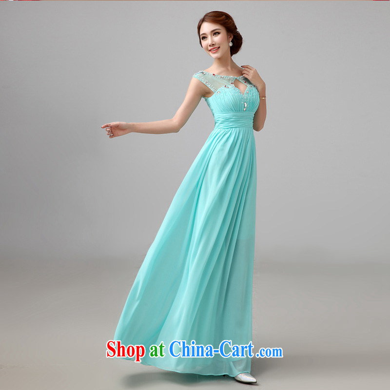 2015 spring and summer new bridesmaid dress a Field shoulder marriages served toast long Graphics thin moderator dress tailored Advisory Service, according to Lin, Elizabeth, and shopping on the Internet