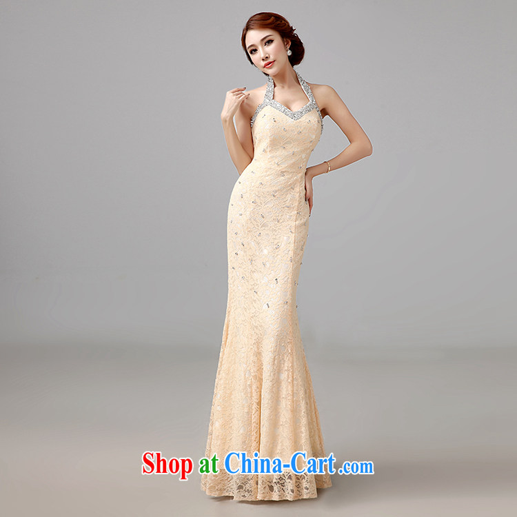 According to Lin Sa 2015 new stylish Korean version is too long evening dress skirt the betrothal graphics thin marriages crowsfoot toast serving M pictures, price, brand platters! Elections are good character, the national distribution, so why buy now enjoy more preferential! Health