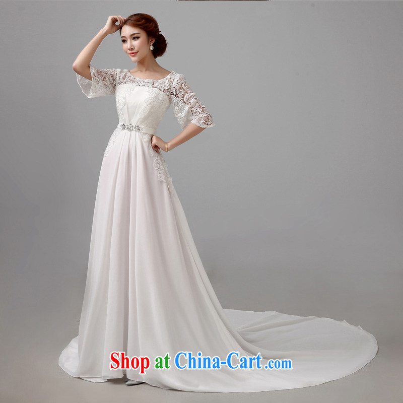 Toasting Service Bridal Fashion 2015 New Evening Dress long marriage beauty bridesmaid dress banquet champagne color tailored Advisory Service, in accordance with Elizabeth Lin, shopping on the Internet