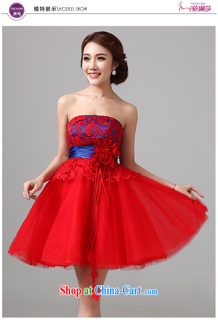 According to Lin Windsor bridal toast serving New 2015 Korean fashion toast serving red marriage tie dress short, tailored consulting service pictures, price, brand platters! Elections are good character, the national distribution, so why buy now enjoy more preferential! Health