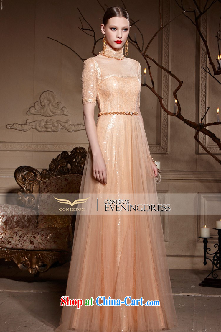 Creative Fox Evening Dress 2015 new banquet dress wedding toast service hospitality service long cultivating fall dress presided over 30,593 dresses picture color XXL pictures, price, brand platters! Elections are good character, the national distribution, so why buy now enjoy more preferential! Health