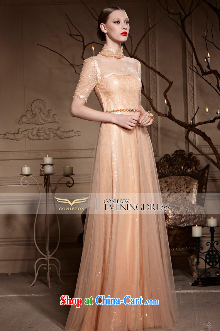 Creative Fox Evening Dress 2015 new banquet dress wedding toast service hospitality service long cultivating fall dress presided over 30,593 dresses picture color XXL pictures, price, brand platters! Elections are good character, the national distribution, so why buy now enjoy more preferential! Health