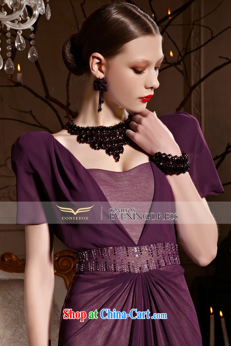Creative Fox dress purple shoulders banquet dress beauty long gown evening dress uniform toast the dress uniforms Red Carpet dress 30,619 purple XXL pictures, price, brand platters! Elections are good character, the national distribution, so why buy now enjoy more preferential! Health