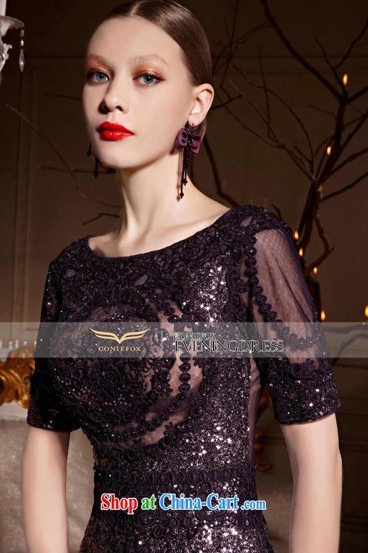 Creative Fox Evening Dress 2015 new purple beauty long dress banquet toast evening dress party dress the red carpet dress long skirt 81,963 deep purple XL pictures, price, brand platters! Elections are good character, the national distribution, so why buy now enjoy more preferential! Health