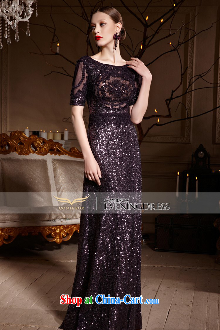 Creative Fox Evening Dress 2015 new purple beauty long dress banquet toast evening dress party dress the red carpet dress long skirt 81,963 deep purple XL pictures, price, brand platters! Elections are good character, the national distribution, so why buy now enjoy more preferential! Health