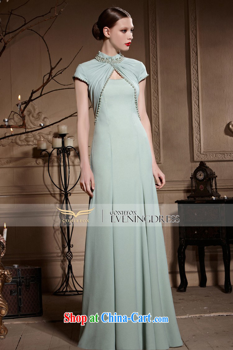 Creative Fox Tuxedo package shoulder banquet evening dresses the annual dress long skirt long slim body with dress graphics thin wedding toast serving 81,989 green XXL pictures, price, brand platters! Elections are good character, the national distribution, so why buy now enjoy more preferential! Health