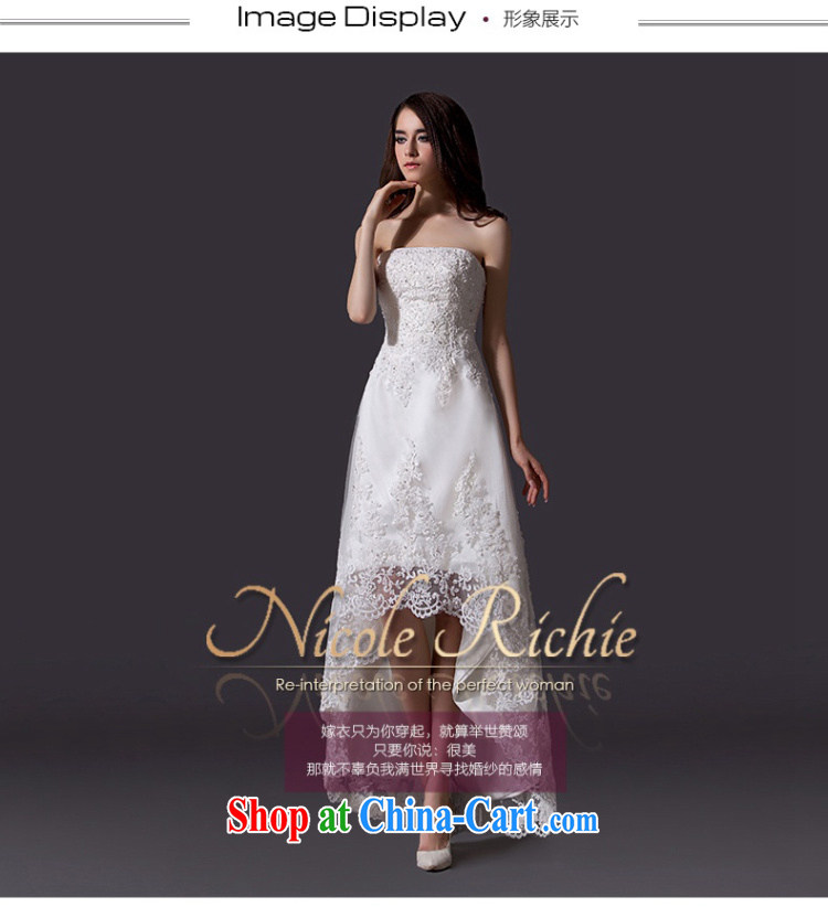 Nicole Richie wedding dresses 2015 summer new erase chest wedding former short long wedding band wedding dresses bridal wedding toast marriage service the annual service white Advanced Customization 15 Day Shipping pictures, price, brand platters! Elections are good character, the national distribution, so why buy now enjoy more preferential! Health