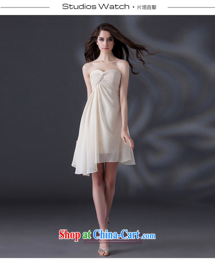 Kidman, bridesmaid dresses summer 2015 new stylish erase chest bridesmaid dress parquet drill dress snow woven bridesmaid dress the dress short dress sister dress banquet champagne color advanced customization 15 Day Shipping pictures, price, brand platters! Elections are good character, the national distribution, so why buy now enjoy more preferential! Health