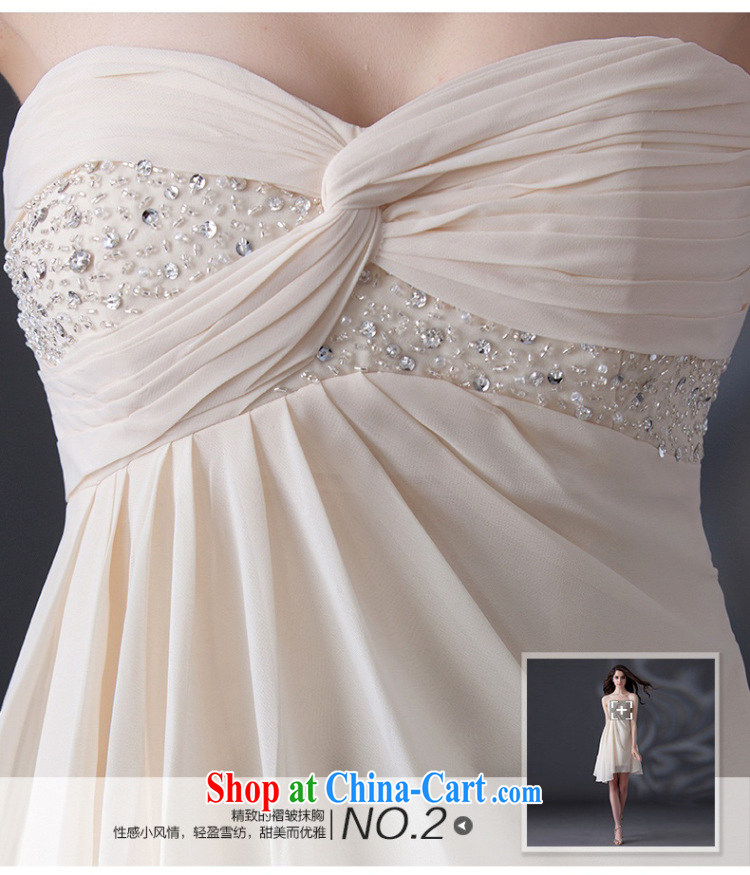 Kidman, bridesmaid dresses summer 2015 new stylish erase chest bridesmaid dress parquet drill dress snow woven bridesmaid dress the dress short dress sister dress banquet champagne color advanced customization 15 Day Shipping pictures, price, brand platters! Elections are good character, the national distribution, so why buy now enjoy more preferential! Health